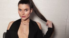 Hot Brunette Playing with Her Pussy