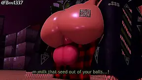 Bound Pleasure: Submissive Femboy Yields to Dominant Lust