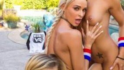 Haley Reed, Morgan Lee And Emma Hix - Foursome Vr Porn Sex