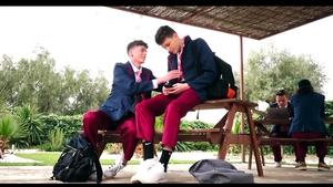 Trent Fucks Kieron with His Huge Uncut Cock
