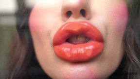 nude naughty deep kisses + spit fetish