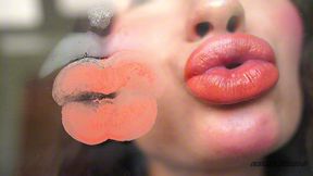 nude naughty deep kisses + spit fetish