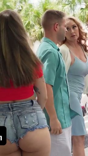 Step-Niece Has Always Been Careful About Introducing Her Girlfriend To Her Horny Step-Uncle   Clip 1