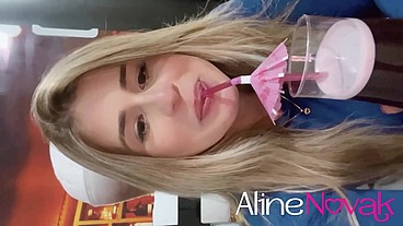 Loira gostosa fodeu no banheiro da lanchonete e engoliu tudinho! (VÍDEO COMPLETO)