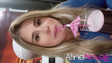 Loira gostosa fodeu no banheiro da lanchonete e engoliu tudinho! (VÍDEO COMPLETO)