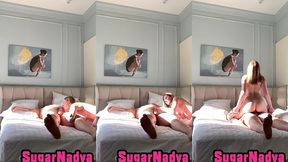 sugarnadya fucked her favorite client on her bed