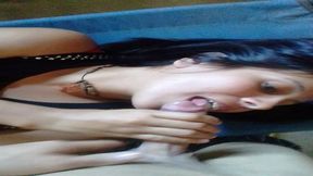 amiga de mi novia se va de mananero con su boca sucia