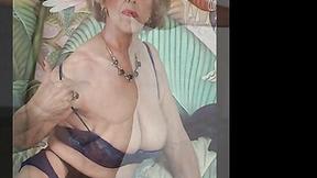 ”ILOVEGRANNY A pillow under the head & fingers in the beaver”