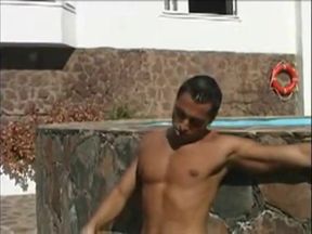 German Hunks nail Outside