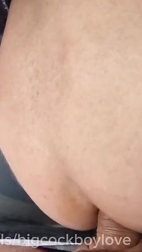 The Bitch on the Track Gave Her Holes for Fucking Without Condoms