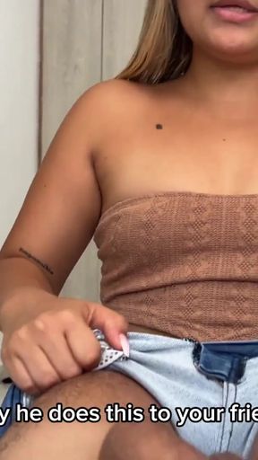 My cuckold husband let his friend fuck me to lend us money   Clip 2