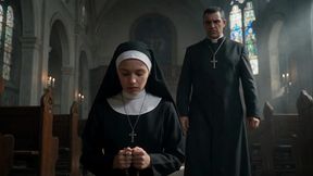nun fetish, where faith has no limits, very intimate moment in the cathedral-