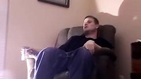 ”Amateurs are stroking their cocks while mature sucks them”