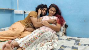 T Shirt and Skirt Hot Romantic Lip Lock in Bedroom Romance