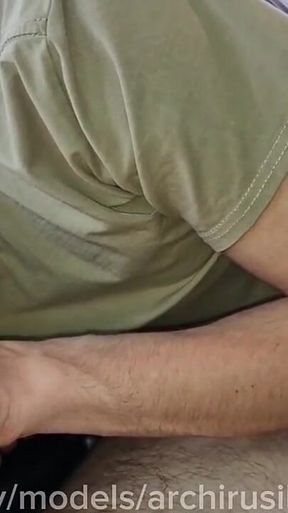 Young Straight Guy with a Fucking Hole on His Stepfather's Car Cruise
