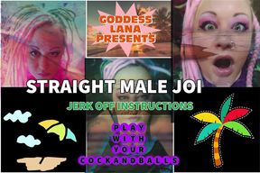 Play with Your Cock and Balls for Me - Online JOI