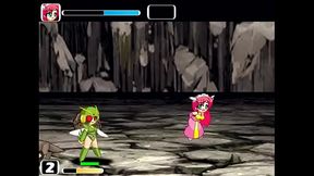 OTENBA (videogame) The Great Adventures Of The Tomboy Princesses, Red Princess Gameplay