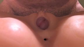 Sextoy Fun: Cumming with My Fake Pussy from Behind