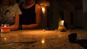 Teen Blonde Nicole Ray Sinks Into Her Handsome Boyfriend's Pleasure