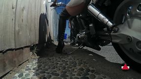 Motorcycle Boot Pedal Clicking