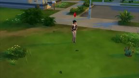 [SimS 4] - Blackhead Girl Pee