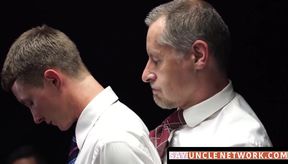 SayUncleNetwork.com - Smooth twink gets passionate handjobs from Mormon elders till h