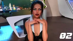 Curvy Brunette Takes Control Explodes with Creamy Load in Club Stall