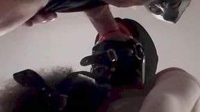 MILF mouth-fucked with cumshot on face