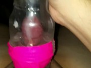 POV2016. Internal fleshlight cum pov close up