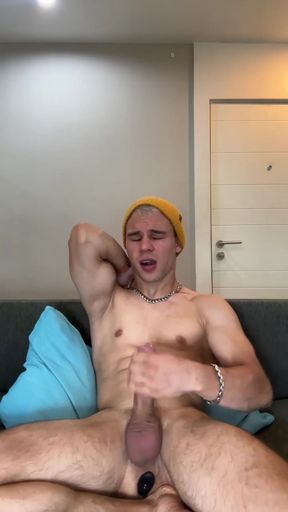 Strong Boy Jerking off