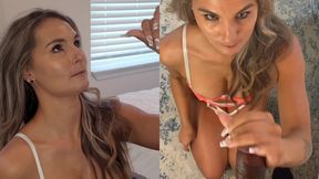 Hot MILF Sucking BBC