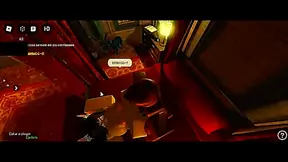 Roblox Character Breeded Hard with Massive Load in Steamy Hentai Action