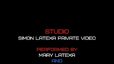 Fucked Him and Made Him to Ejaculate Inside Her - Mari Latexa and Simon Latexa real sex