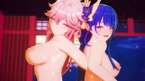 Hot Latina sister gives sloppy blowjob and shakes her big ass