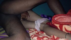 Desi Indian Village Wife Hand Job Her Hubby Big Black Dick and Hubby Giving Big Strokes at Doggy Fucking