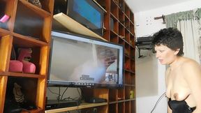 puta se enloquece con pija por camara y acaba como loca.