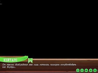 Scene 11 - Yoichi and Keitaro had sex in the washroom and jerked every other off (russian voice)