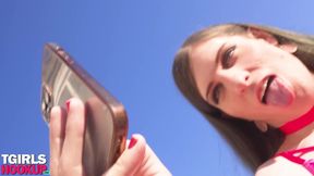 Fabulous Porn Clip Transsexual Petite Greatest Just For You - Raven Thorne And Dahlia Doom