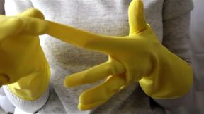 ASMR Video Rubber Gloves