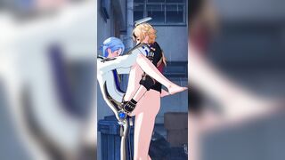 Thoma x Ayato - Genshin Influence Yaoi Cartoon