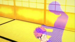 Jujutsu Kaisen Yaoi - Yuji Blowjob  - Sissy crossdress Japanese Asian Manga Anime Film  Game Porn Gay