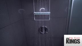 FilthyPov - Woah ! Hot Brunette Babe Steps In While I'm Showering To Let Me Fuck Her