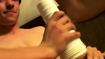 Gay rod suckers play with love toys and fellatio each
