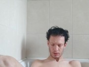 Laying in my bathtub and pissing on my body and drinking piss