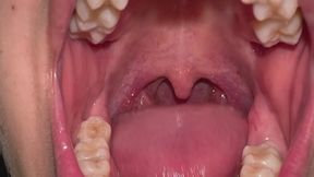 Uvula fetish, I spy on the inside of my mouth