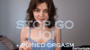 Stop Go JOI Game with Ruined Orgasm