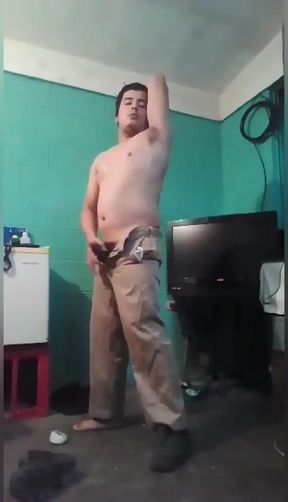 Jesus in boxer pulling his penis chapter 3