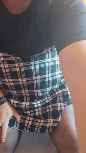 I Jerk off in the Kitchen and Cum on the Floor