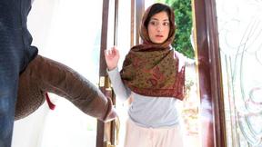 ”Hijab teen getting some black cock”