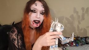 Goth Trans Woman instructs Bionicles Lore for Valentine's Day